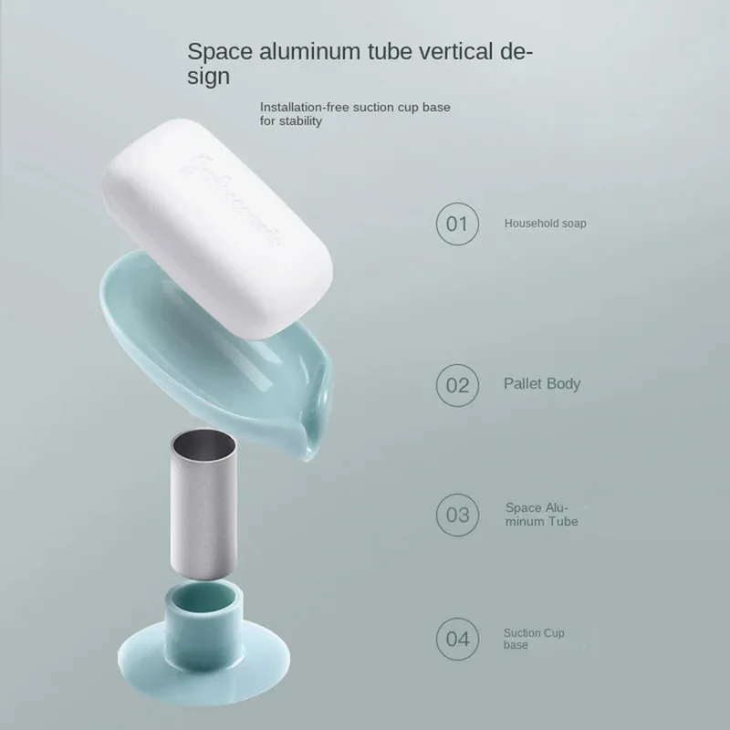 Drain Soap Holder Leaf Shape S - Eco Sponge recension och pris