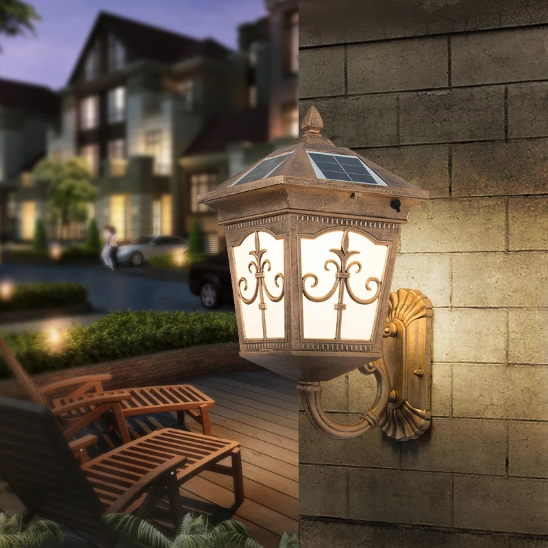 Solar Energy Waterproof Wall L - Solar Garden Light recension och pris