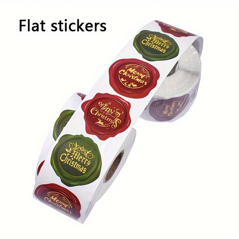 500 1.5-inch Christmas Sticker - Beeswax Wrap recension och pris