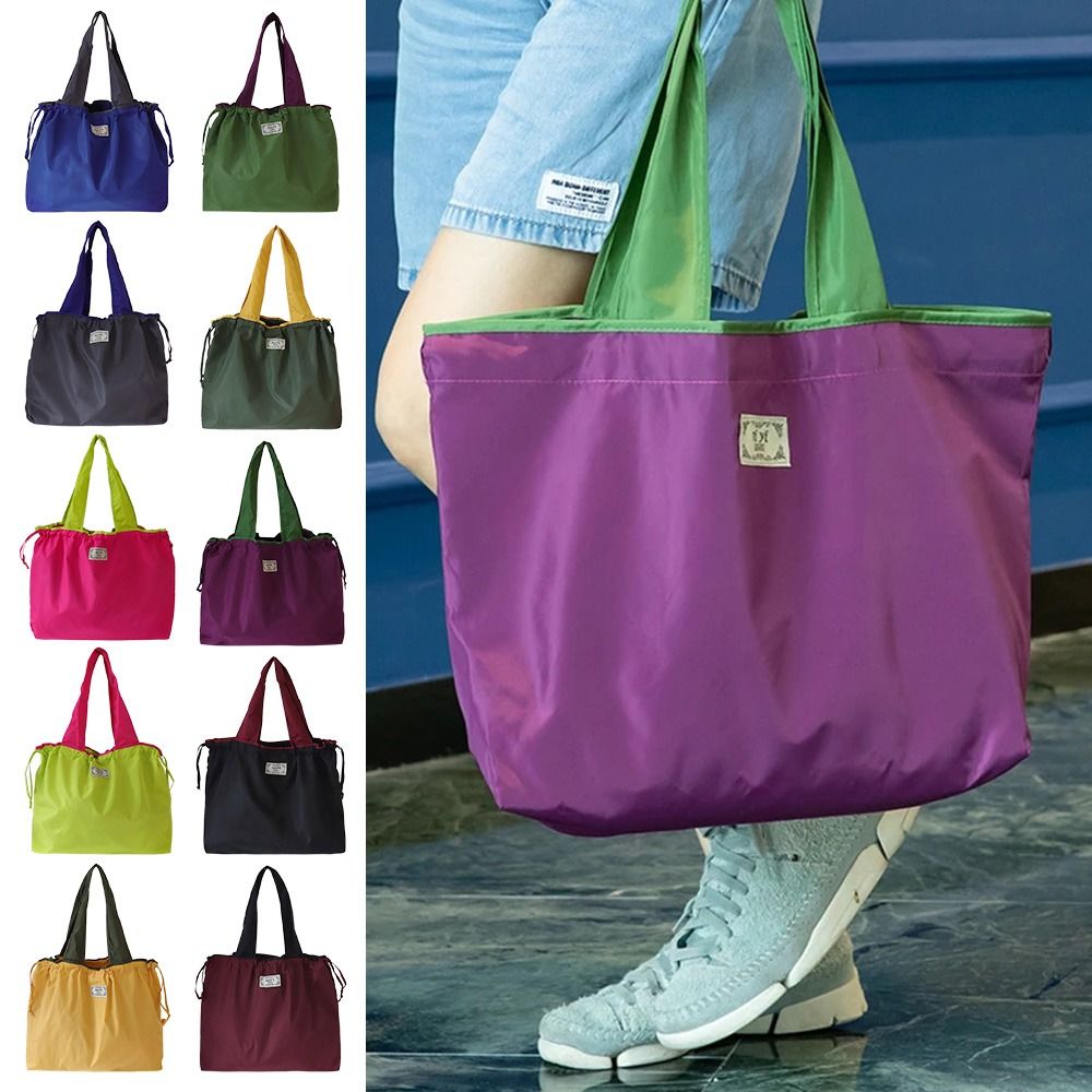 Fashion Drawstring Supermarket - Reusable Bag recension och pris