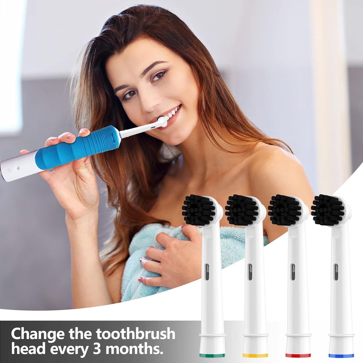 Replacement Toothbrush Heads F - Bamboo Toothbrush recension och pris