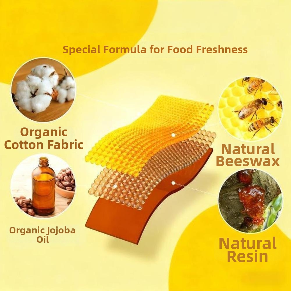 Reusable Beeswax Bread Bags Be - Reusable Bag recension och pris