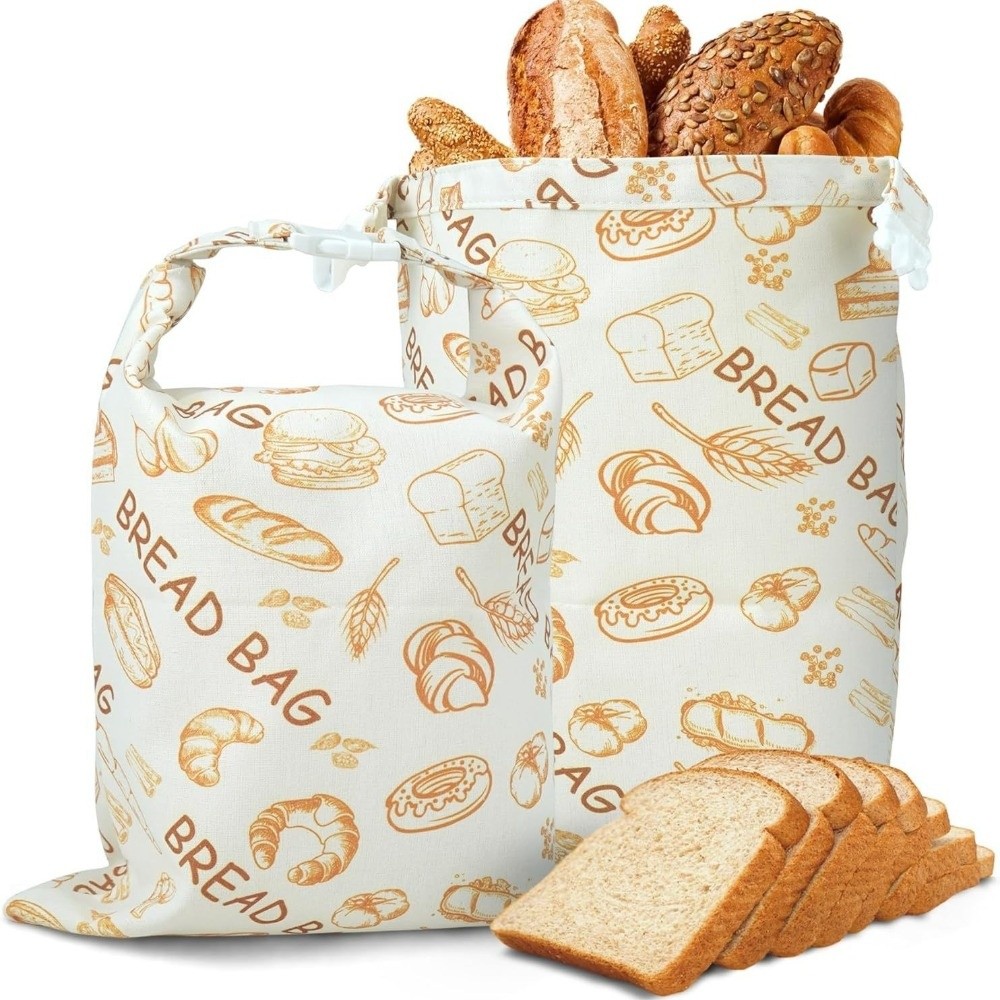 New Reusable Beeswax Bread Bag - Reusable Bag recension och pris