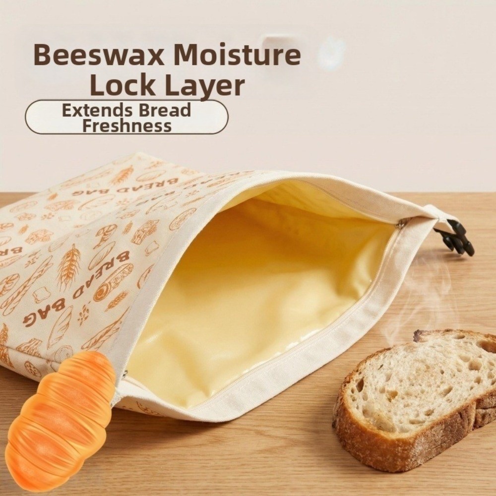 New Reusable Beeswax Bread Bag - Reusable Bag recension och pris