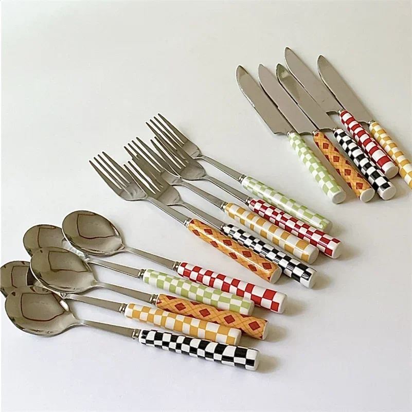3pcs/set Stainless Steel Knife - Bamboo Cutlery recension och pris