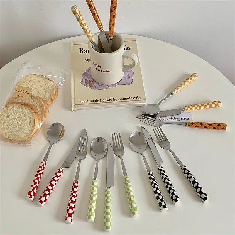 3pcs/set Stainless Steel Knife - Bamboo Cutlery recension och pris