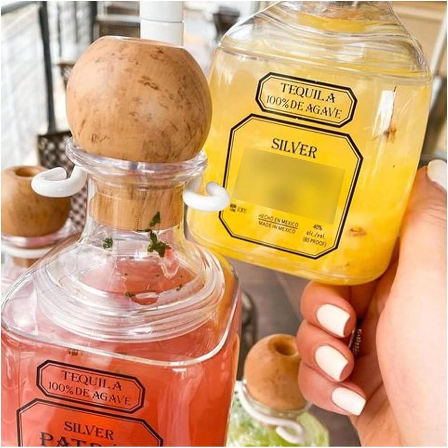 2 Reusable Wine Bottle Cups Wi - Reusable Straw recension och pris
