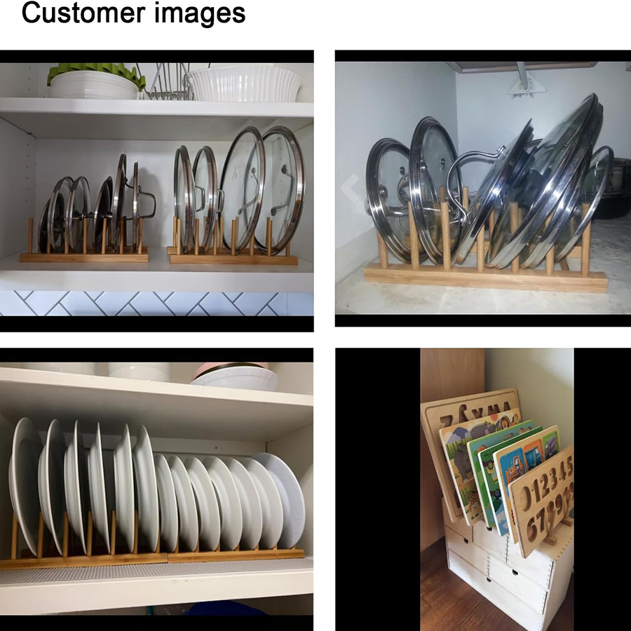 1pcs/2pcs Bamboo Dish Rack, Pl - Bamboo Cutlery recension och pris
