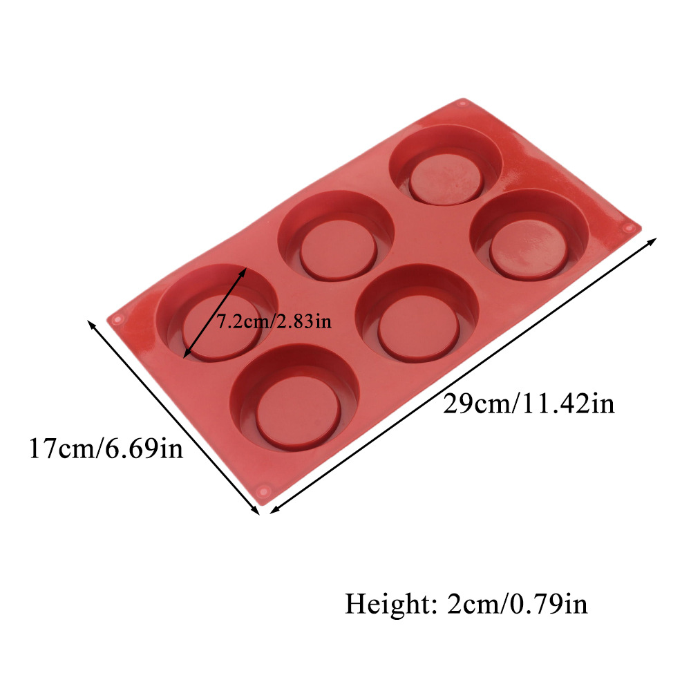 6 Grid Large Round Cylinder Si - Eco Soap recension och pris