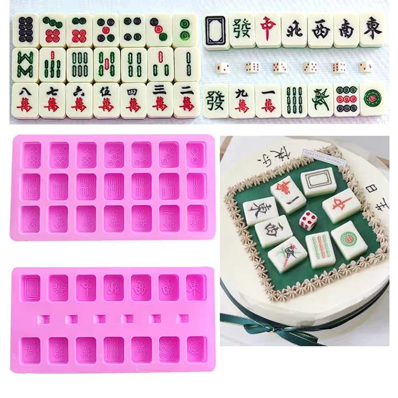 Chinese Mahjong Tile Set Silic - Eco Soap recension och pris