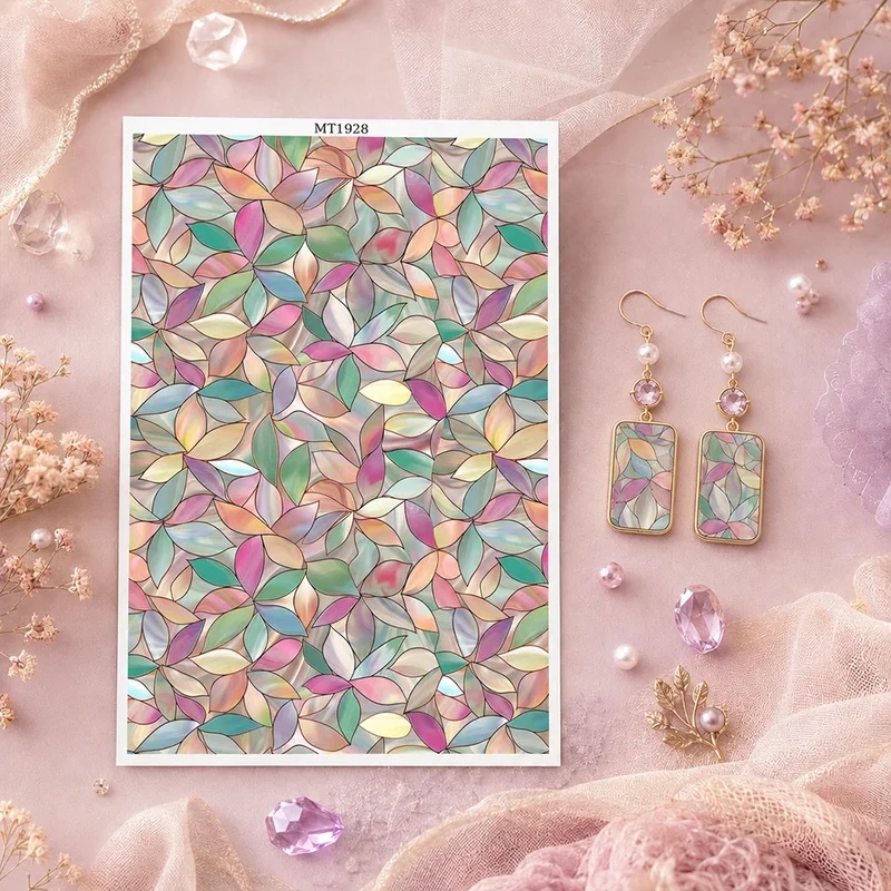 Stained Glass Flower Polymer C - Beeswax Wrap recension och pris